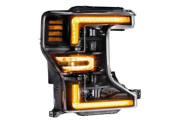 Morimoto XB LED Headlights: Ford Super Duty (2020-2022) Amber (Pair - ASM) - Apollo Off-Road