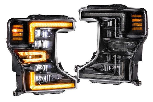 Morimoto XB LED Headlights: Ford Super Duty (2020-2022) Amber (Pair - ASM) - Apollo Off-Road