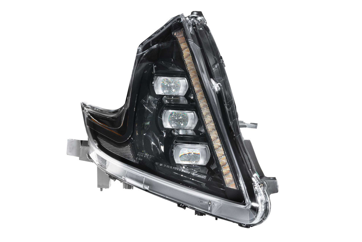 Morimoto XB LED Headlights: Nissan 370Z (09-20) (Pair - ASM - LHD) - Apollo Off-Road