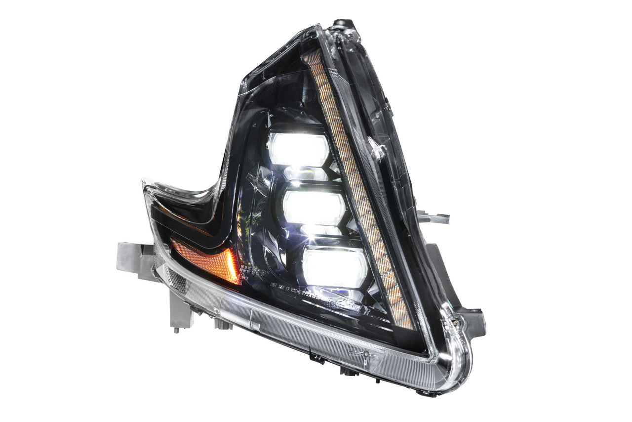 Morimoto XB LED Headlights: Nissan 370Z (09-20) (Pair - ASM - LHD) - Apollo Off-Road