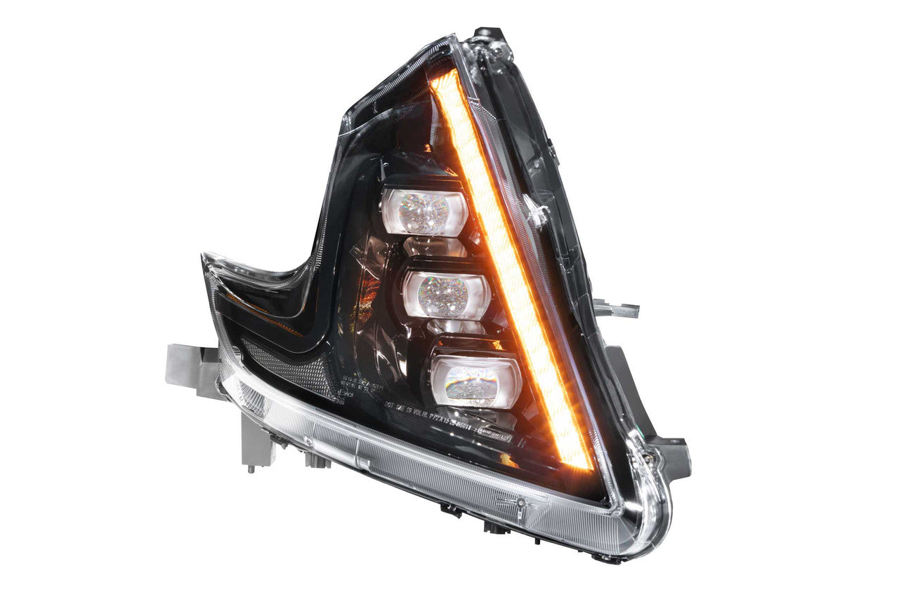 Morimoto XB LED Headlights: Nissan 370Z (09-20) (Pair - ASM - LHD) - Apollo Off-Road