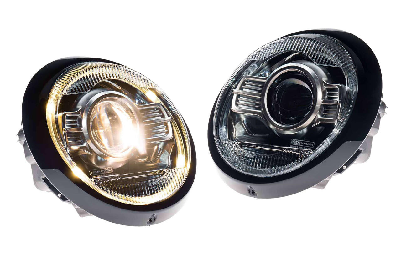 Morimoto XB LED Headlights: Porsche 964 (Classic White-Set) - Apollo Off-Road