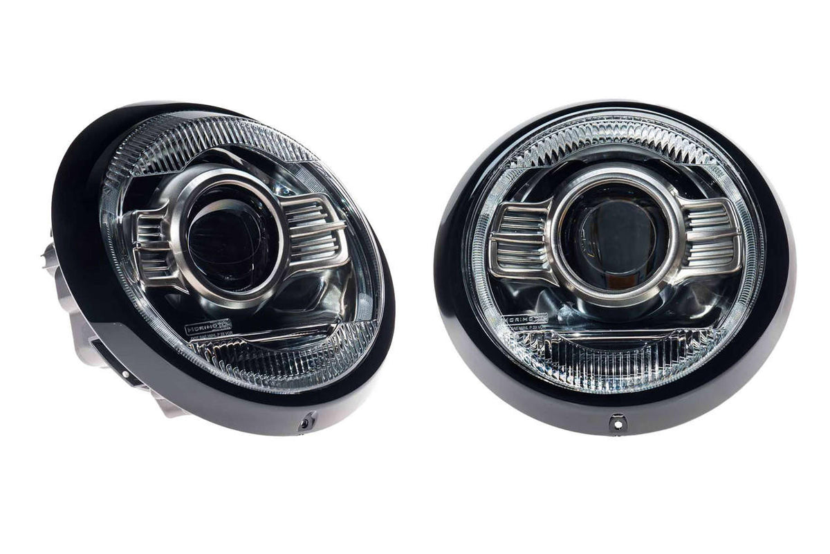 Morimoto XB LED Headlights: Porsche 964 (Classic White-Set) - Apollo Off-Road