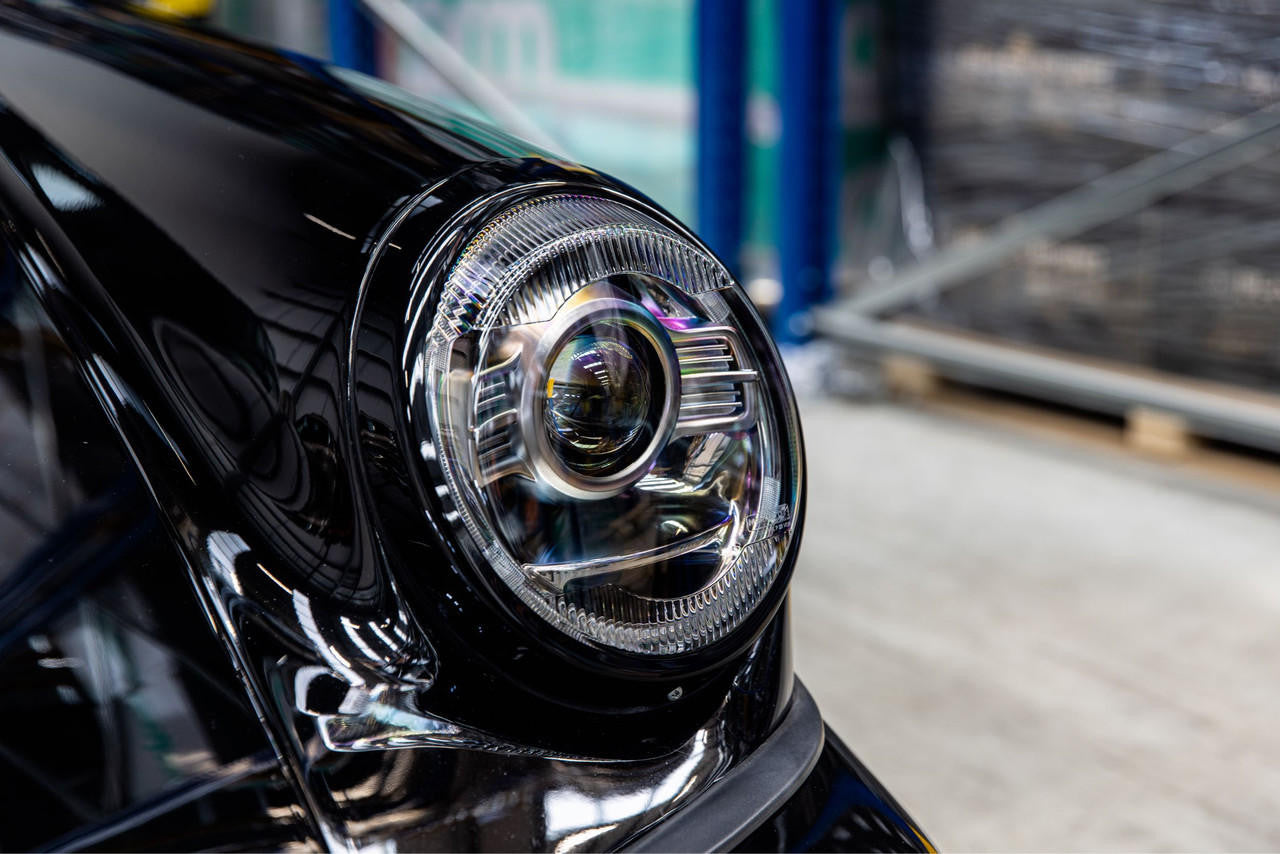 Morimoto XB LED Headlights: Porsche 964 (Classic White-Set) - Apollo Off-Road