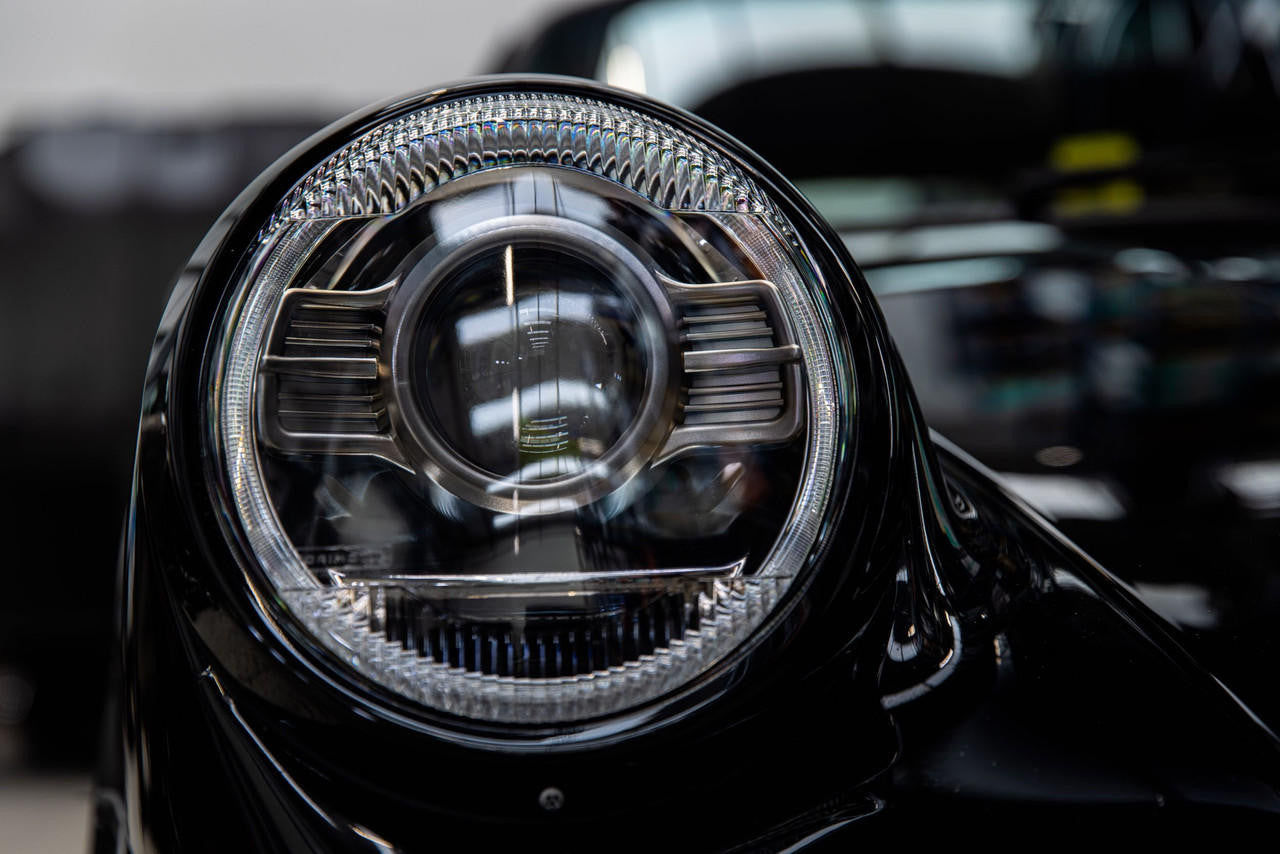 Morimoto XB LED Headlights: Porsche 964 (Modern White-Set) - Apollo Off-Road