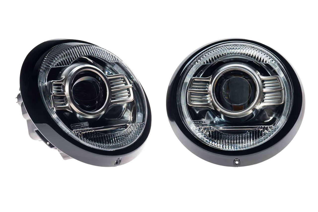 Morimoto XB LED Headlights: Porsche 964 (Modern White-Set) - Apollo Off-Road