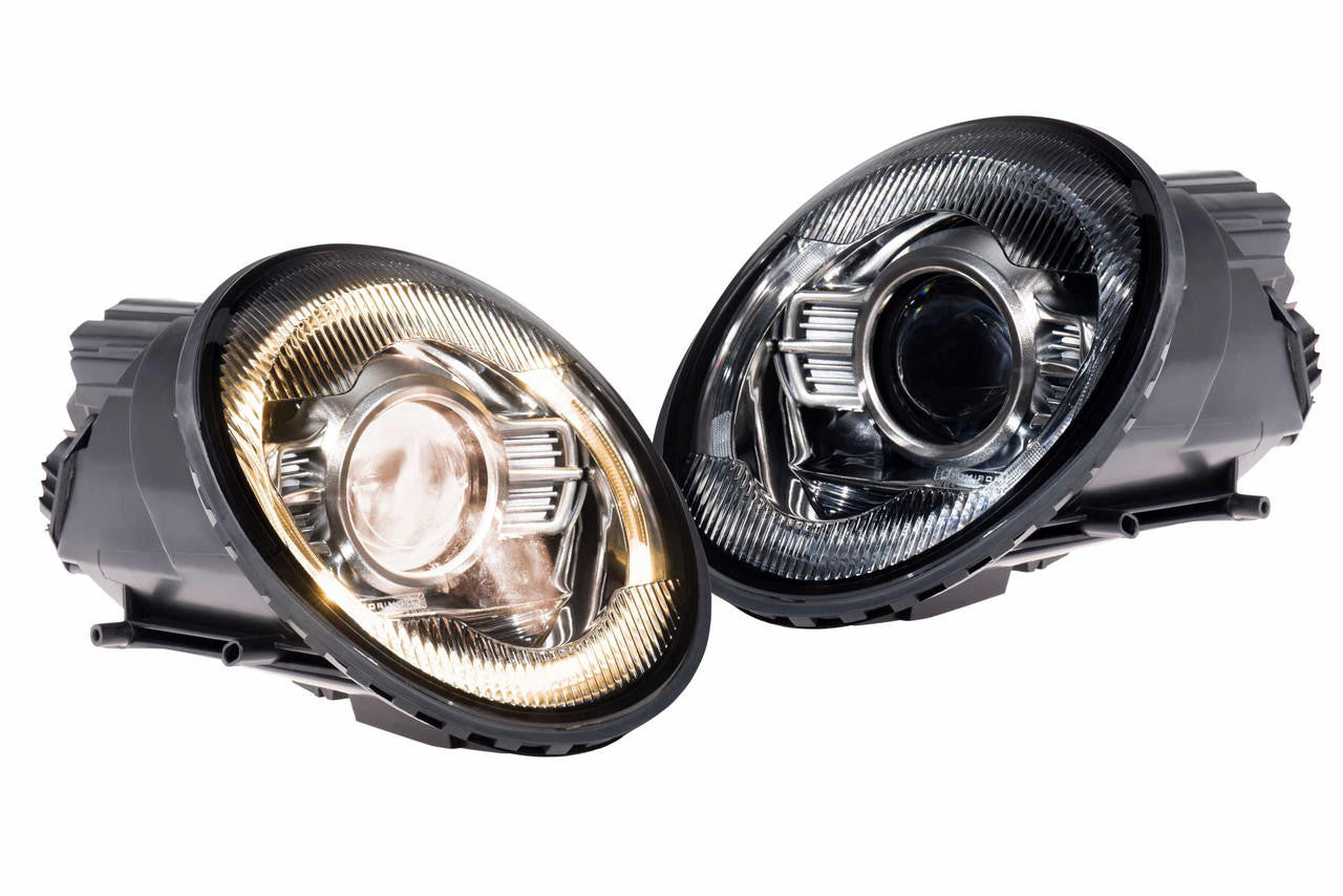 Morimoto XB LED Headlights: Porsche 993 (Classic White-Set) - Apollo Off-Road