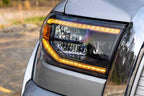 Morimoto XB LED Headlights: Toyota Tundra (07-13) (Pair - ASM - Amber DRL) - Apollo Off-Road