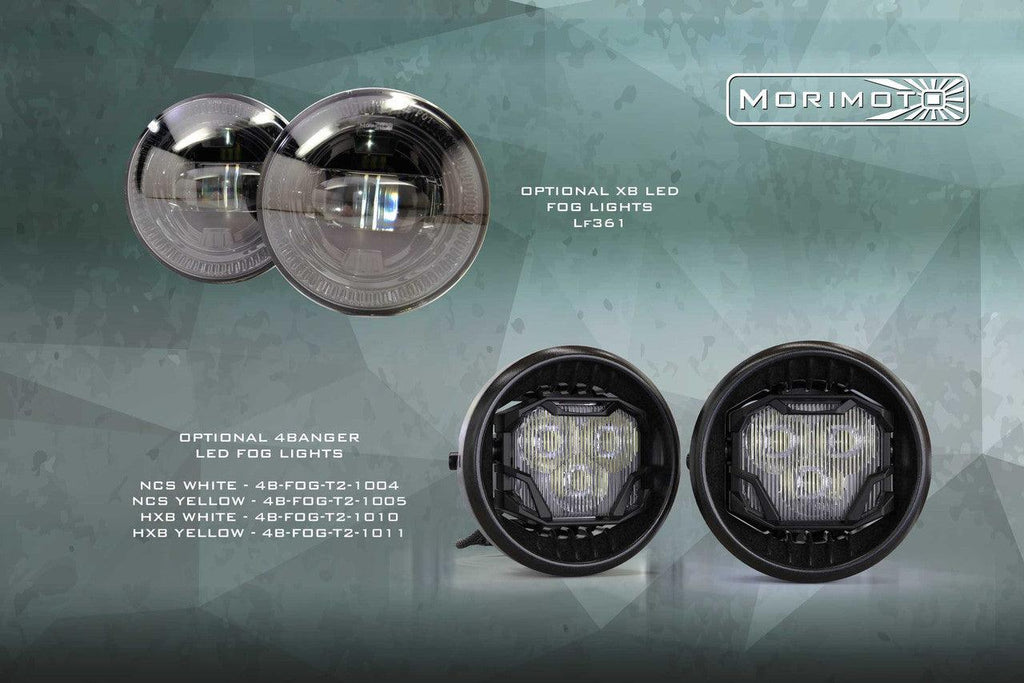 Morimoto XB LED Headlights: Toyota Tundra (07-13) (Pair - ASM - Amber DRL) - Apollo Off-Road