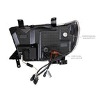 Morimoto XB LED Headlights: Toyota Tundra (07-13) (Pair - ASM) (Gen 2) - Apollo Off-Road