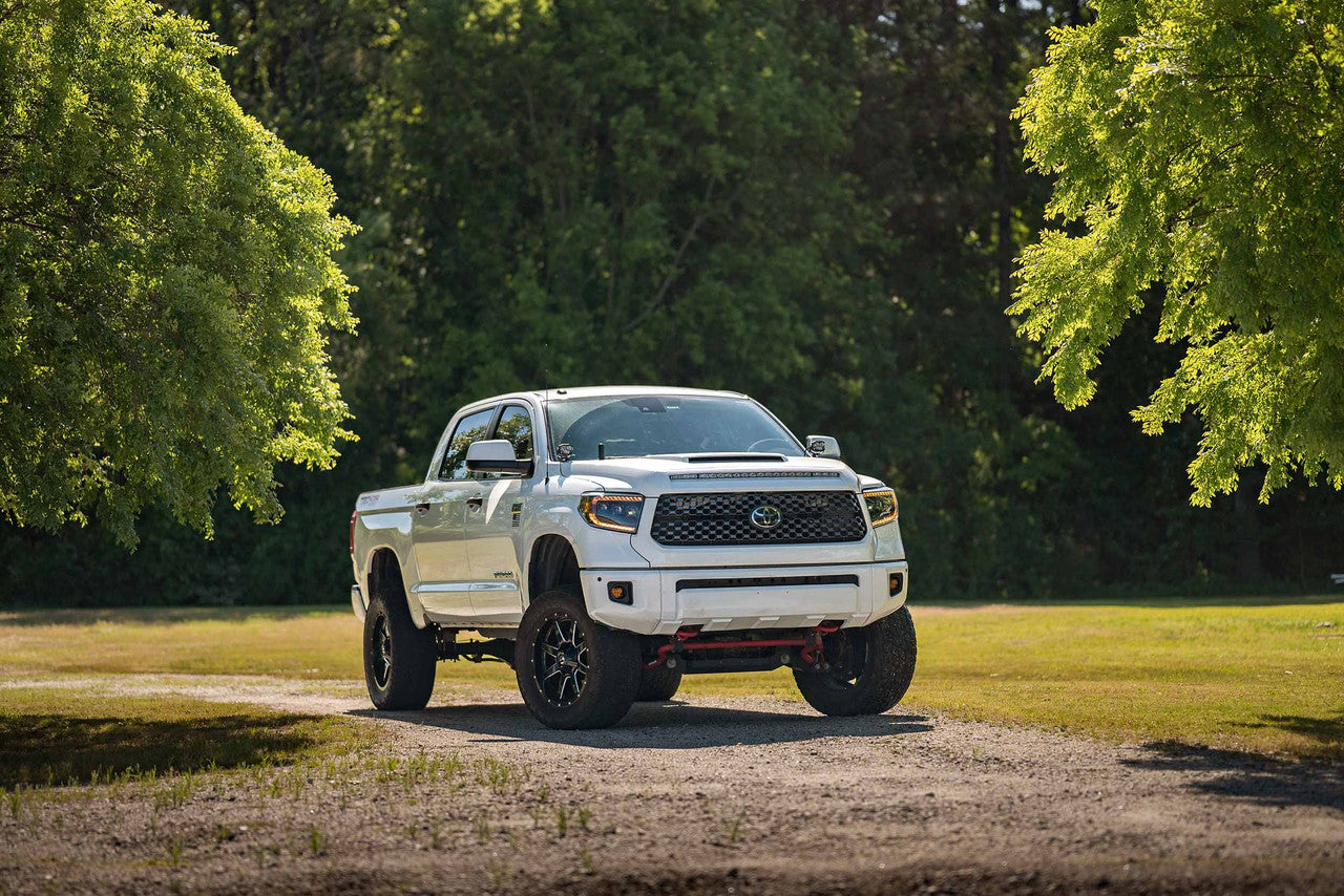 Morimoto XB LED Headlights: Toyota Tundra (14-20) (Pair - ASM - Amber DRL) (Gen 2) - Apollo Off-Road
