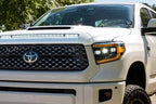 Morimoto XB LED Headlights: Toyota Tundra (14-20) (Pair - ASM - Amber DRL) (Gen 2) - Apollo Off-Road