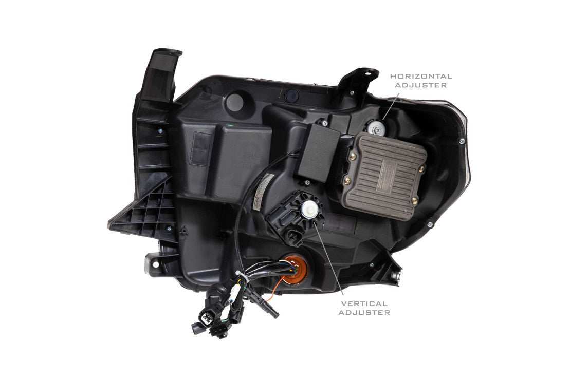 Morimoto XB LED Headlights: Toyota Tundra (14-20) (Pair - ASM - Amber DRL) (Gen 2) - Apollo Off-Road