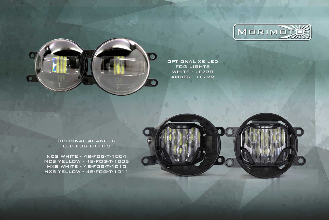Morimoto XB LED Headlights: Toyota Tundra (14-20) (Pair - ASM - Amber DRL) (Gen 2) - Apollo Off-Road