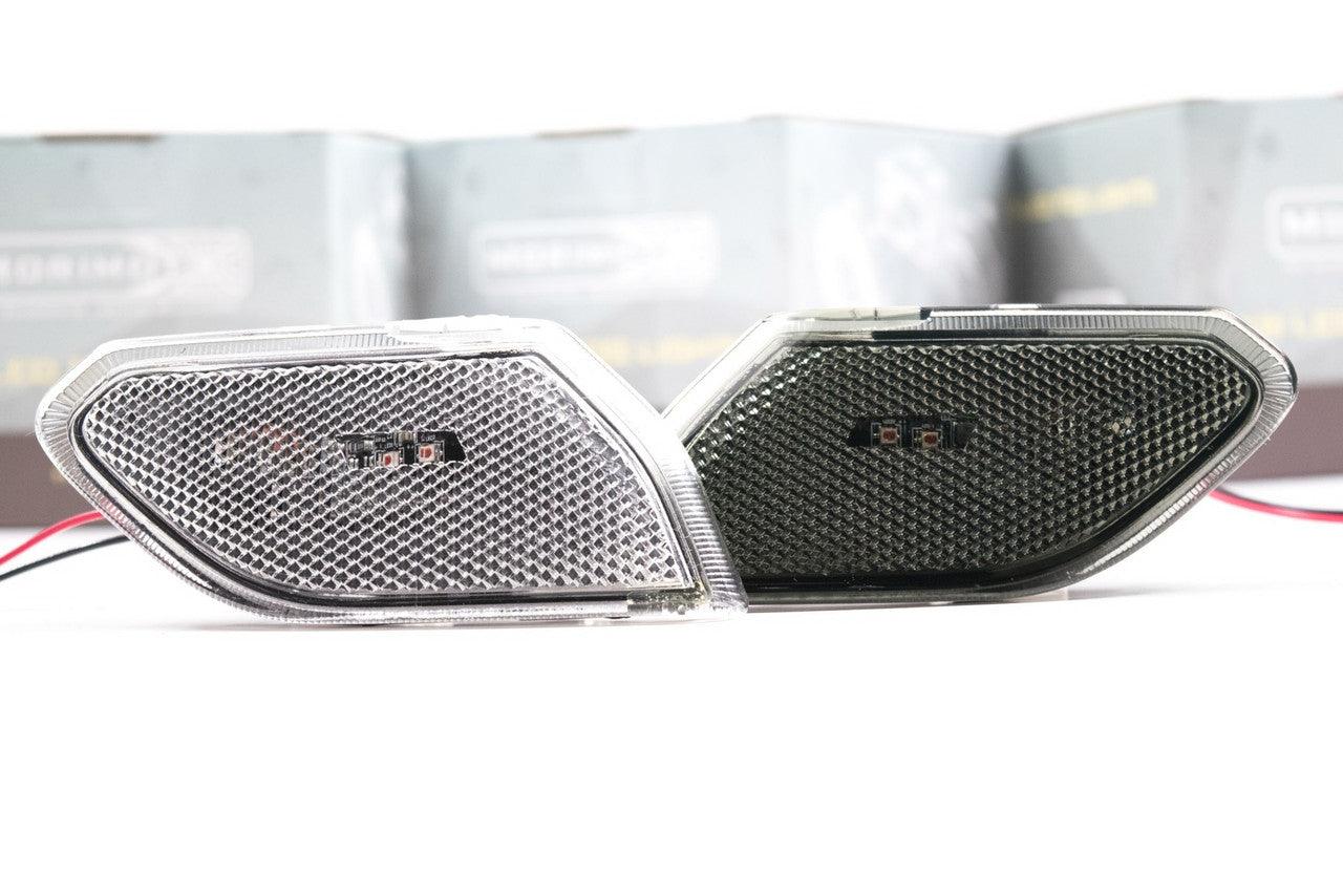 Morimoto XB LED Sidemarkers: Jeep Wrangler JL (18+) (Pair - Smoked) - Apollo Off-Road