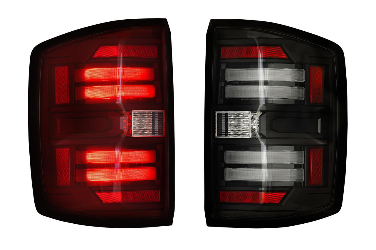 Morimoto XB LED Tail Lights: Chevy Silverado (14-18) (Pair) (Gen 2) - Apollo Off-Road