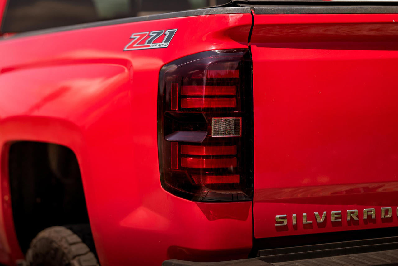 Morimoto XB LED Tail Lights: Chevy Silverado (14-18) (Pair) (Gen 2) - Apollo Off-Road