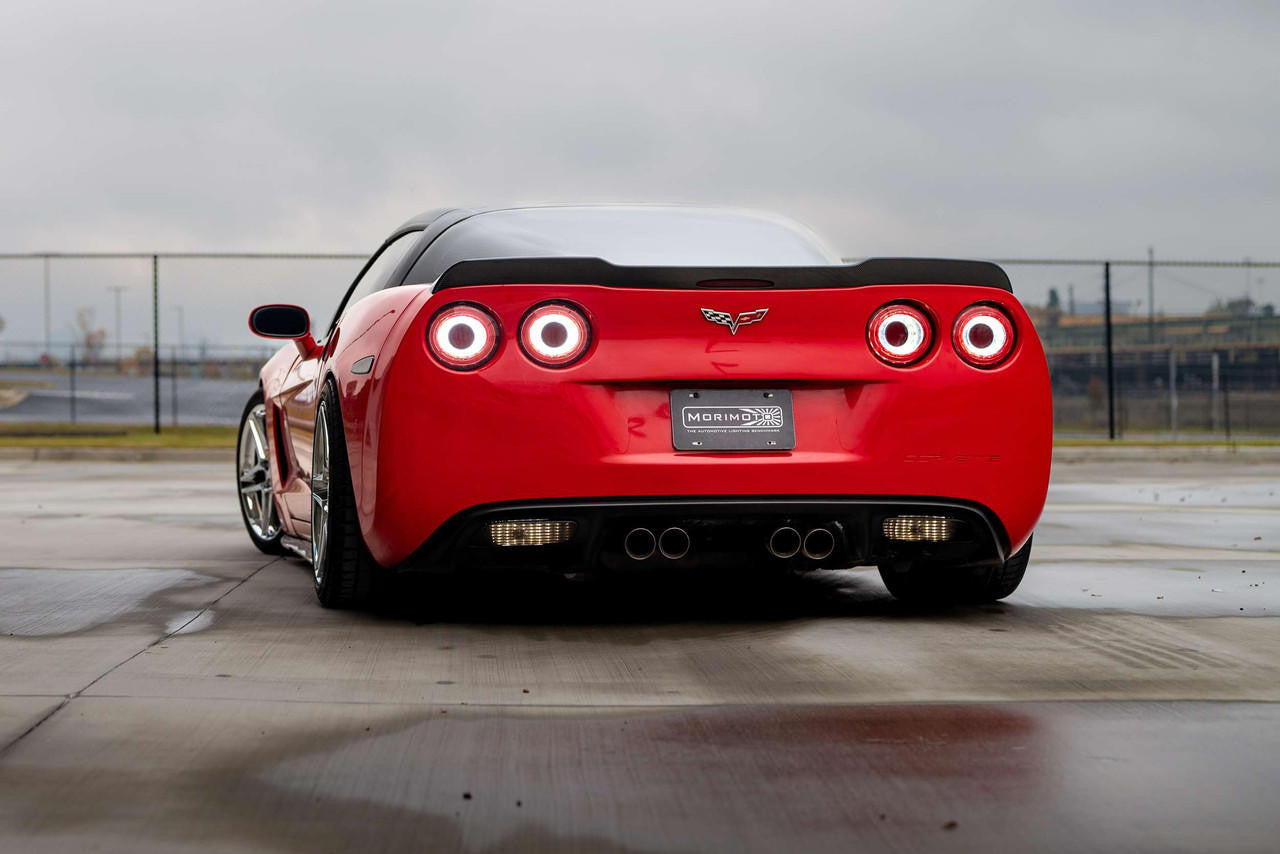 Morimoto XB LED Tail Lights: Corvette C6 (05-13) (Gen II) (Red-Set) - Apollo Off-Road