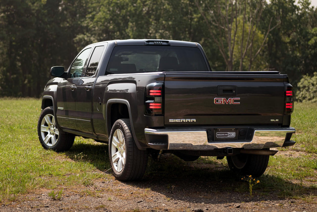 Morimoto XB LED Tail Lights: GMC Sierra (14-18) (Pair) - Apollo Off-Road