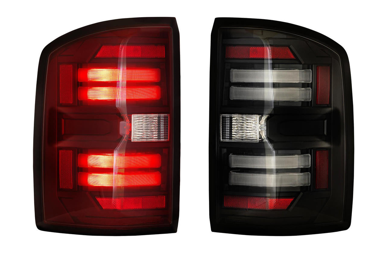 Morimoto XB LED Tail Lights: GMC Sierra (14-18) (Pair) - Apollo Off-Road
