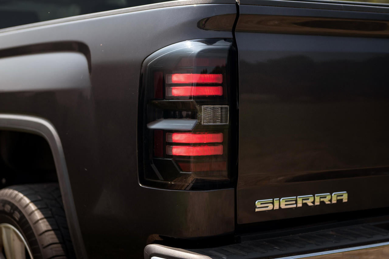 Morimoto XB LED Tail Lights: GMC Sierra (14-18) (Pair) - Apollo Off-Road