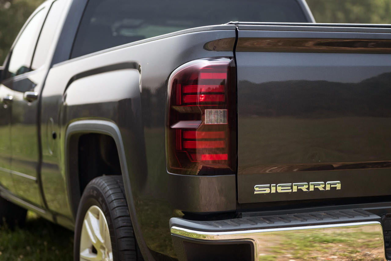 Morimoto XB LED Tail Lights: GMC Sierra (14-18) (Pair) - Apollo Off-Road