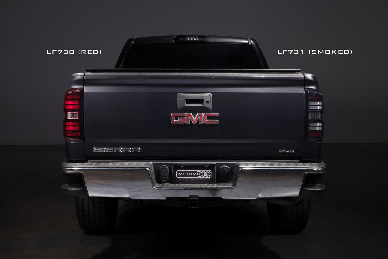 Morimoto XB LED Tail Lights: GMC Sierra (14-18) (Pair) - Apollo Off-Road