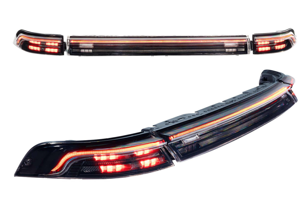 Morimoto XB LED Tail Lights: Porsche 993 (Smoked-Set) - Apollo Off-Road