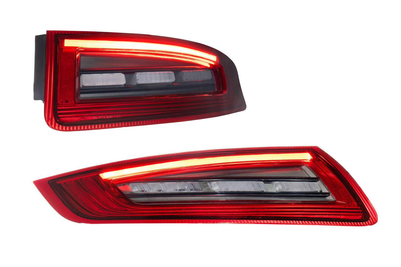 Morimoto XB LED Tail Lights: Porsche 997.1 (05-08) (Red - Smoked) - Apollo Off-Road