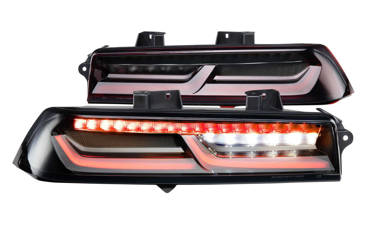 Morimoto XB LED Tails: Chevrolet Camaro (14-15) (Pair - Red) - Apollo Off-Road
