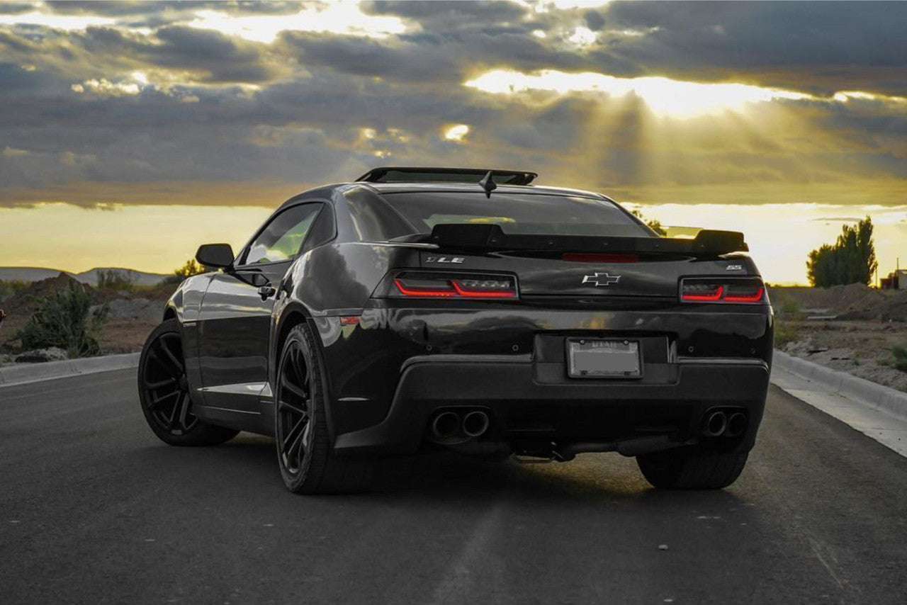 Morimoto XB LED Tails: Chevrolet Camaro (14-15) (Pair - Red) - Apollo Off-Road