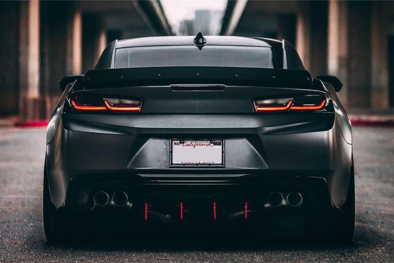 Morimoto XB LED Tails: Chevrolet Camaro (14-15) (Pair - Red) - Apollo Off-Road