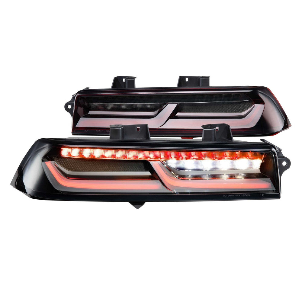 Morimoto XB LED Tails: Chevrolet Camaro (14-15) (Pair - Smoked) - Apollo Off-Road