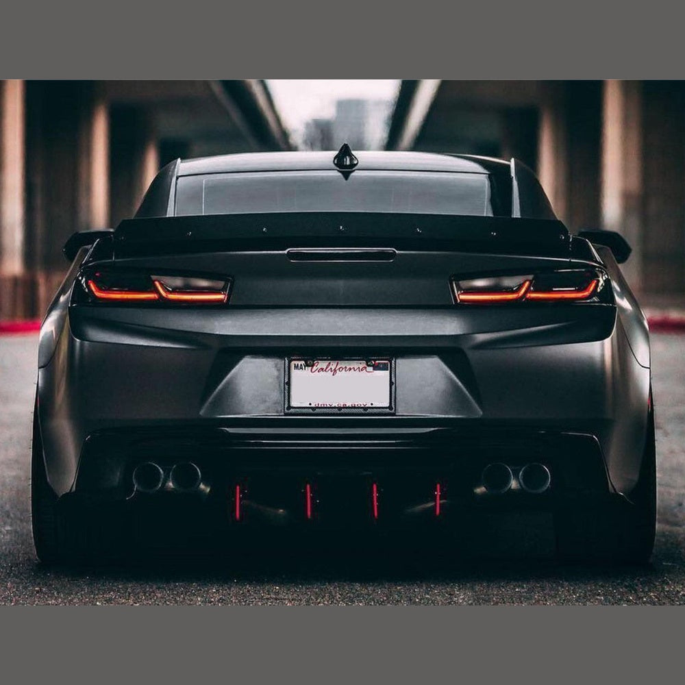 Morimoto XB LED Tails: Chevrolet Camaro (14-15) (Pair - Smoked) - Apollo Off-Road