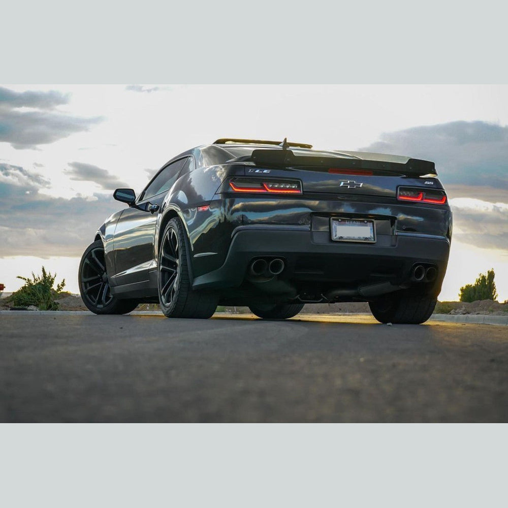 Morimoto XB LED Tails: Chevrolet Camaro (14-15) (Pair - Smoked) - Apollo Off-Road