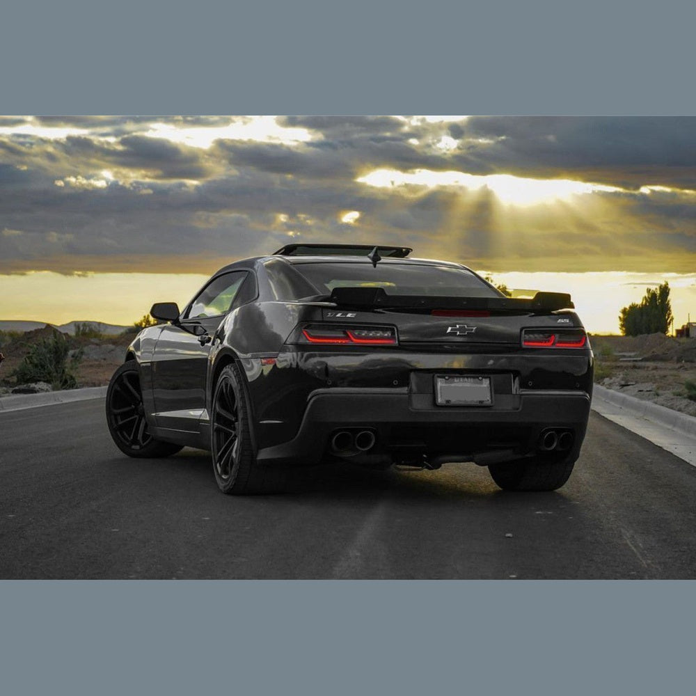 Morimoto XB LED Tails: Chevrolet Camaro (14-15) (Pair - Smoked) - Apollo Off-Road