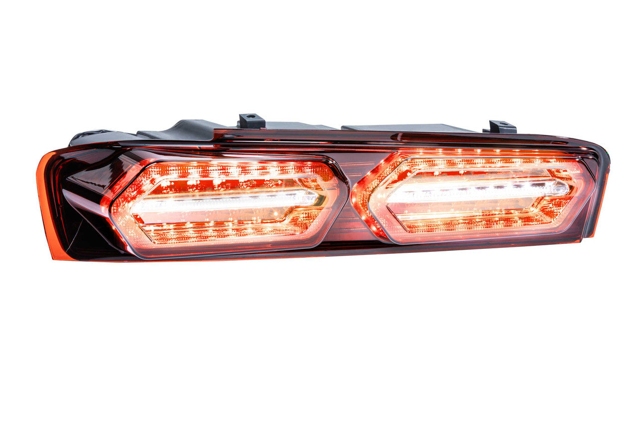 Morimoto XB LED Tails: Chevrolet Camaro (16-18) (Pair - Facelift - Smoked) - Apollo Off-Road