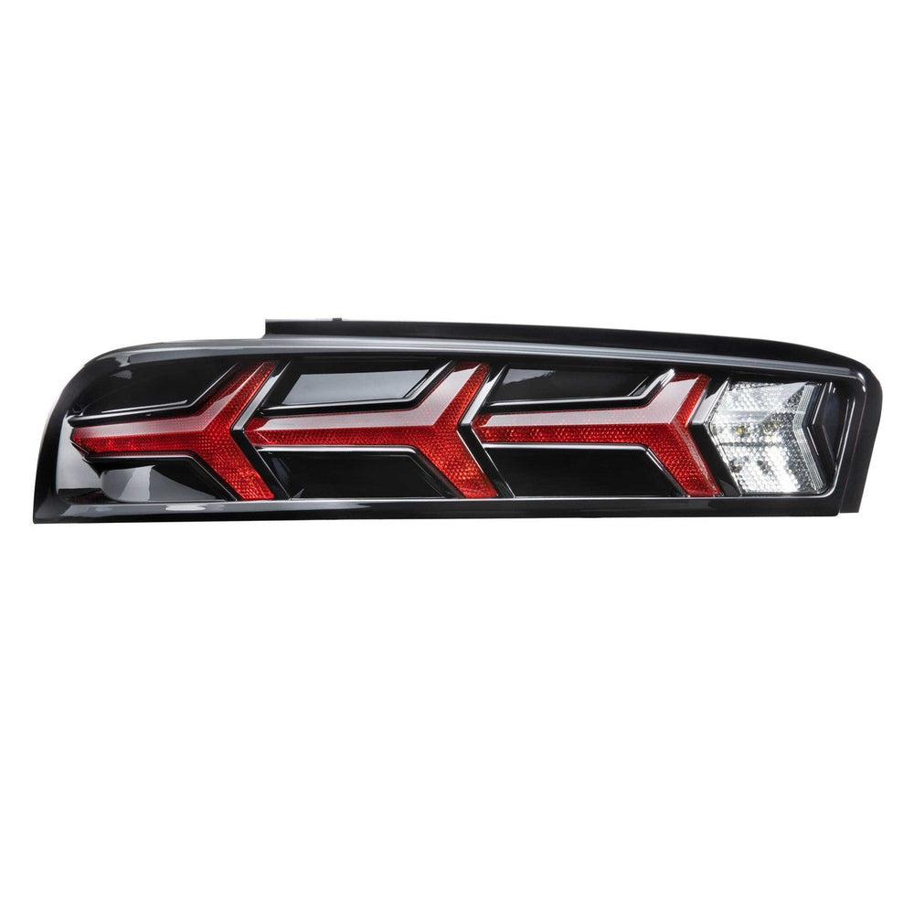 Morimoto XB LED Tails: Chevrolet Camaro (16-18) (Pair - Lambo - Smoked) - Apollo Off-Road
