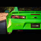 Morimoto XB LED Tails: Chevrolet Camaro (16-18) (Pair - Lambo - Smoked) - Apollo Off-Road