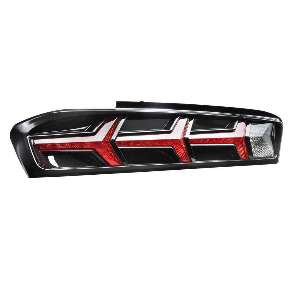 Morimoto XB LED Tails: Chevrolet Camaro (16-18) (Pair - Lambo - Smoked) - Apollo Off-Road