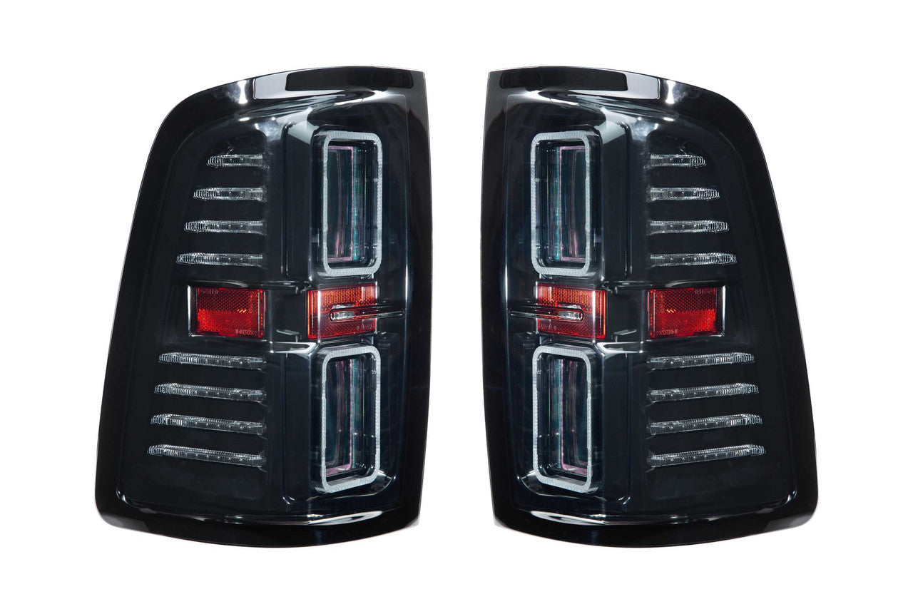 Morimoto XB LED Tails: Dodge Ram 1500 (19+) (Pair - Smoked) - Apollo Off-Road