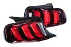 Morimoto XB LED Tails: Ford Mustang (13-14) (Pair - Facelift - Smoked) - Apollo Off-Road