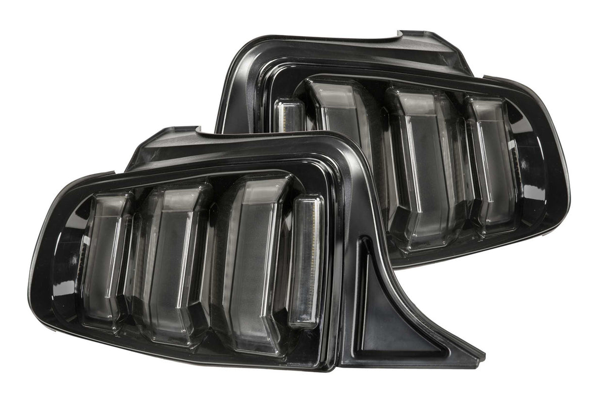 Morimoto XB LED Tails: Ford Mustang (13-14) (Pair - Facelift - Smoked) - Apollo Off-Road