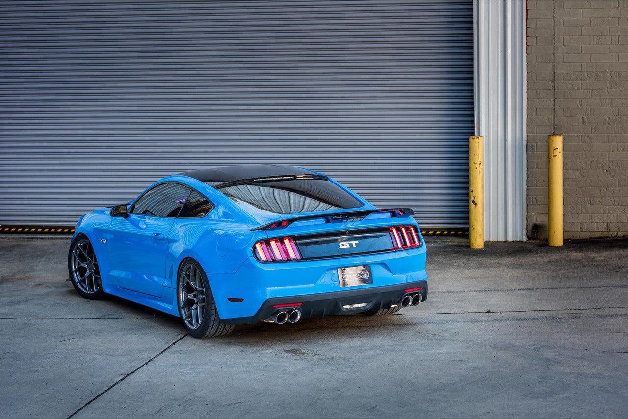 Morimoto XB LED Tails: Ford Mustang (15-22) (Pair - Clear - Amber Seq) - Apollo Off-Road