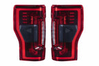 Morimoto XB LED Tails: Ford Super Duty (17-22) (Pair - Red) - Apollo Off-Road