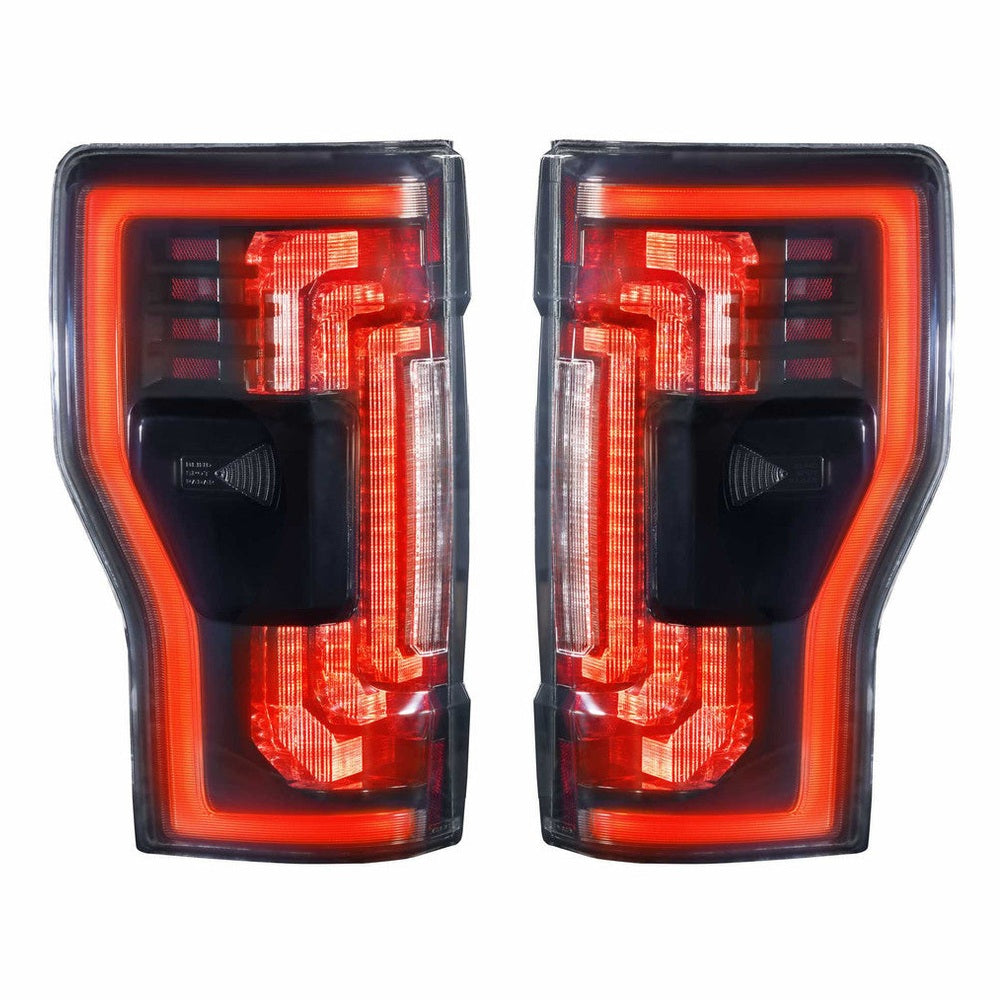 Morimoto XB LED Tails: Ford Super Duty (17-22) (Pair - Smoked) - Apollo Off-Road