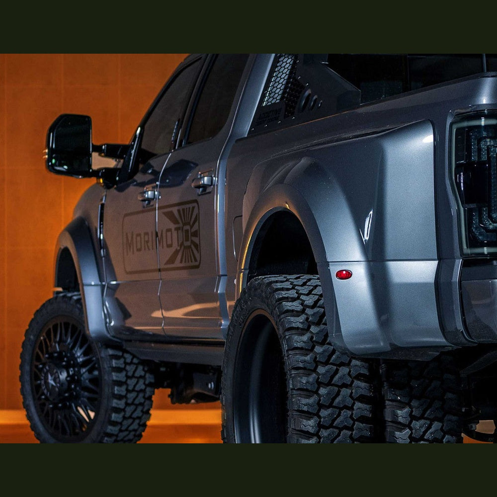 Morimoto XB LED Tails: Ford Super Duty (17-22) (Pair - Smoked) - Apollo Off-Road