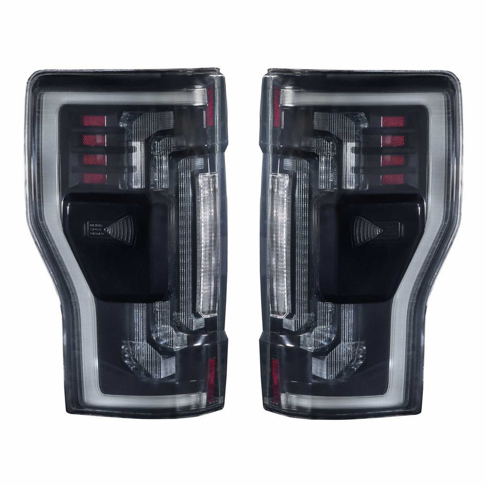 Morimoto XB LED Tails: Ford Super Duty (17-22) (Pair - Smoked) - Apollo Off-Road