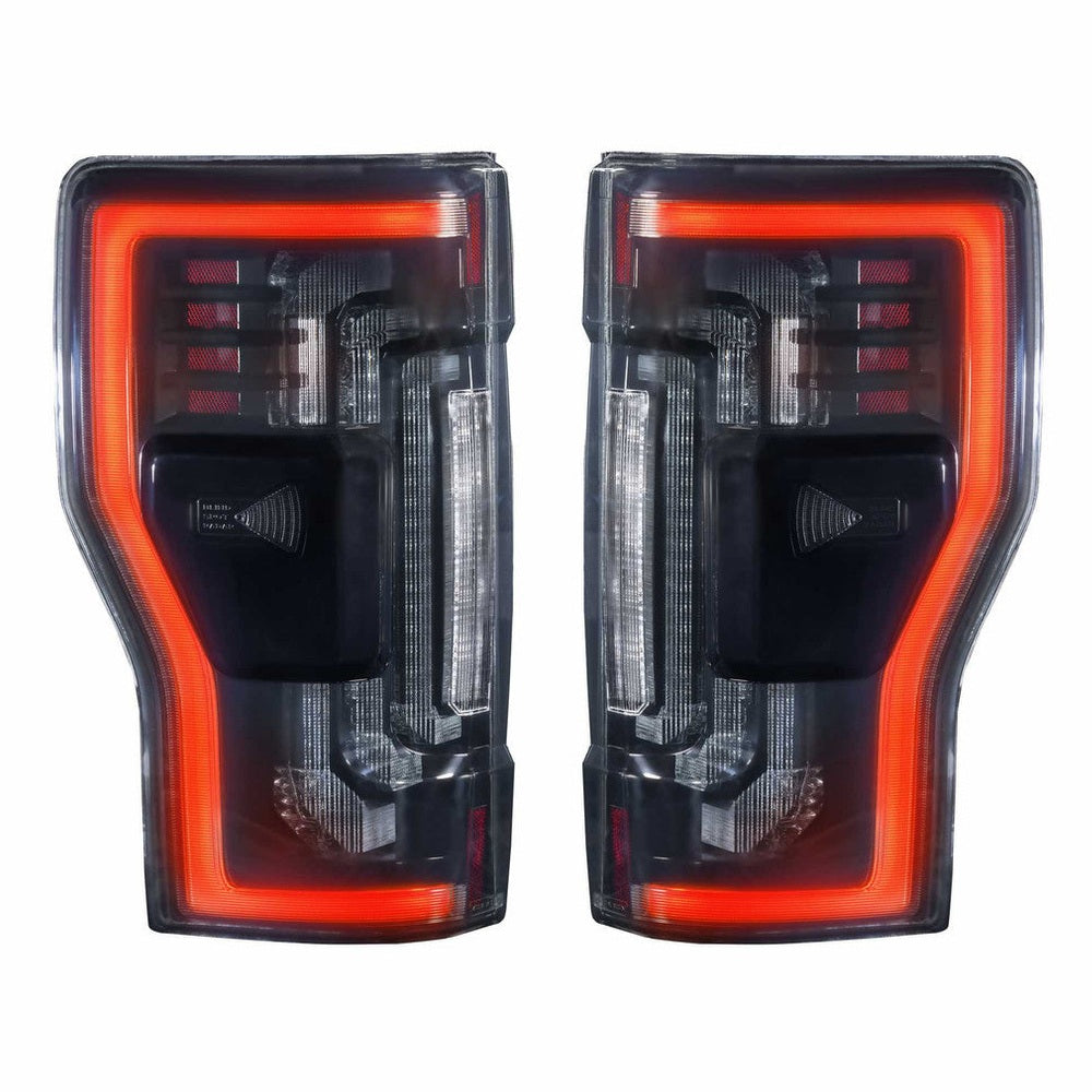 Morimoto XB LED Tails: Ford Super Duty (17-22) (Pair - Smoked) - Apollo Off-Road