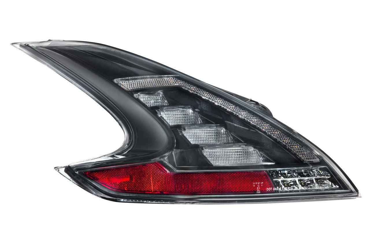 Morimoto XB LED Tails: Nissan 370Z (09-20) (Pair - Smoked) - Apollo Off-Road